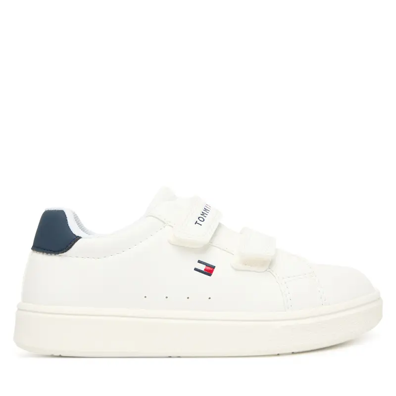 Sneakers Tommy Hilfiger Low Cut Velcro T1X9-34338-1355 M Bianco