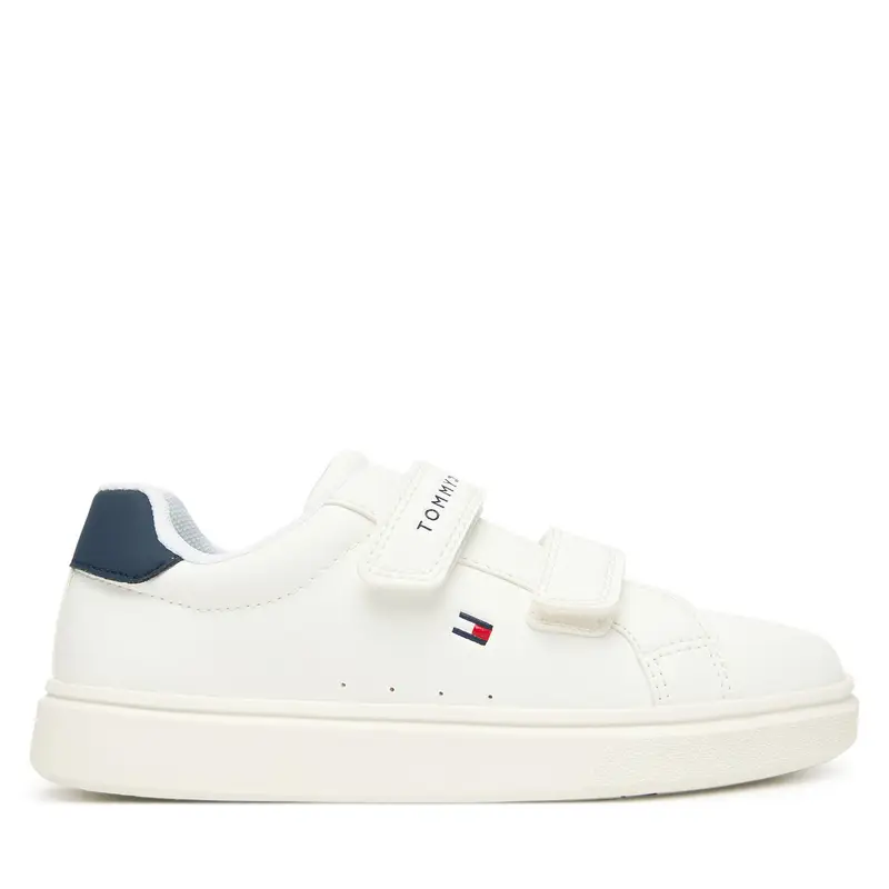 Sneakers Tommy Hilfiger Low Cut Velcro T1X9-34338-1355 S Bianco