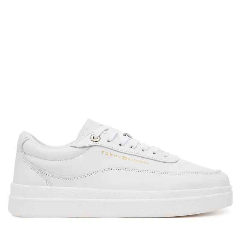 Sneakers Tommy Hilfiger Modern Court Sneaker Lthr FW0FW08800 Bianco