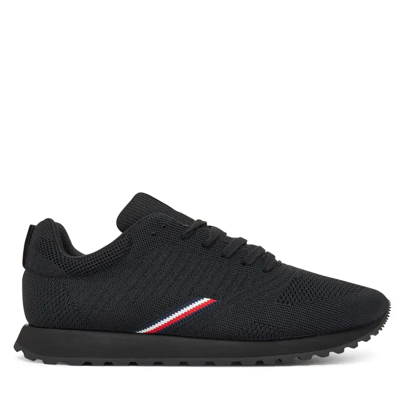 Sneakers Tommy Hilfiger New Runner Eva Corpo Knit FM0FM05648 Nero