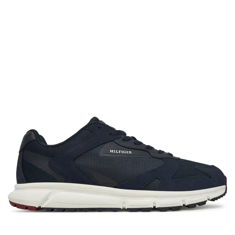 Sneakers Tommy Hilfiger Outdoor Runner Mix FM0FM05574 Blu scuro