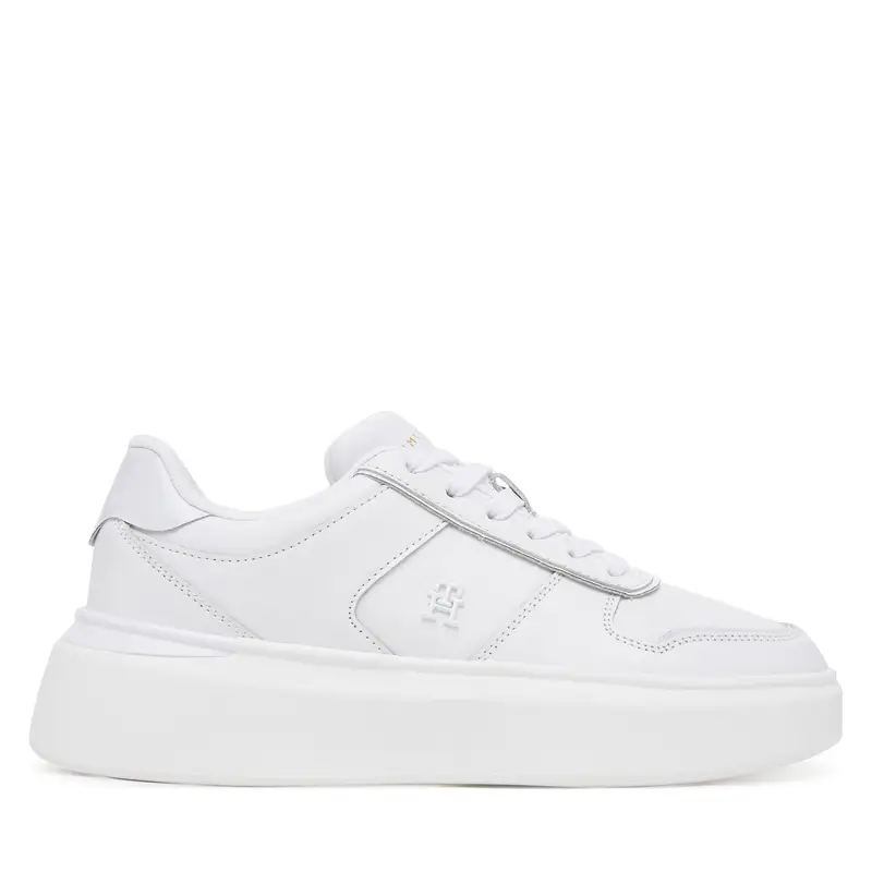 Sneakers Tommy Hilfiger Patent Platform FW0FW08819 Bianco