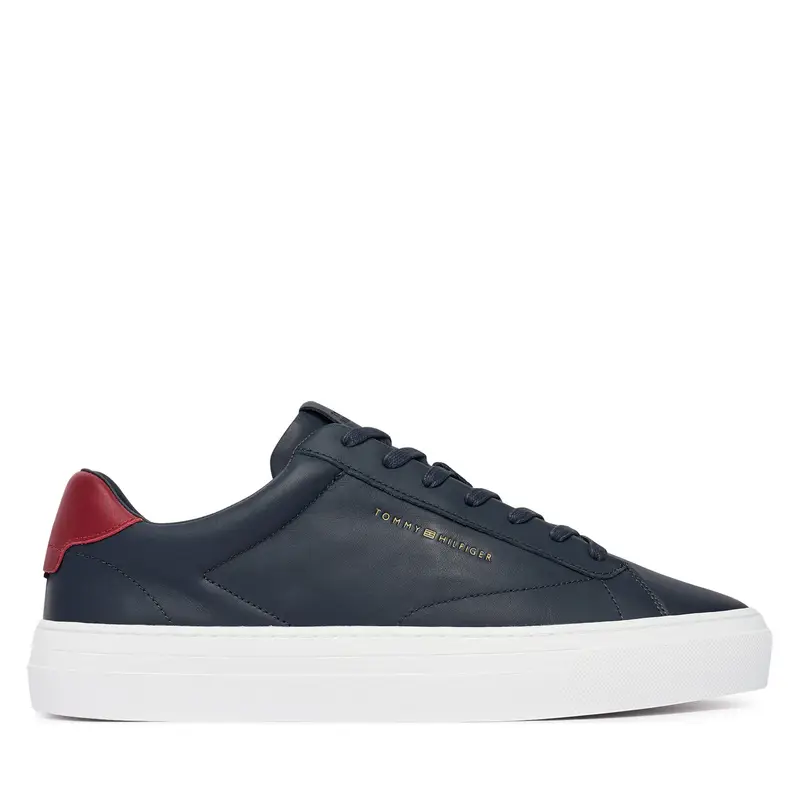 Sneakers Tommy Hilfiger Premium Dress Cupsole Lth FM0FM05572 Blu scuro