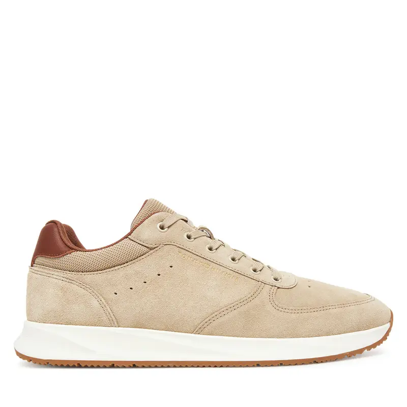 Sneakers Tommy Hilfiger Premium Suede Hybrid FM0FM05690 Beige