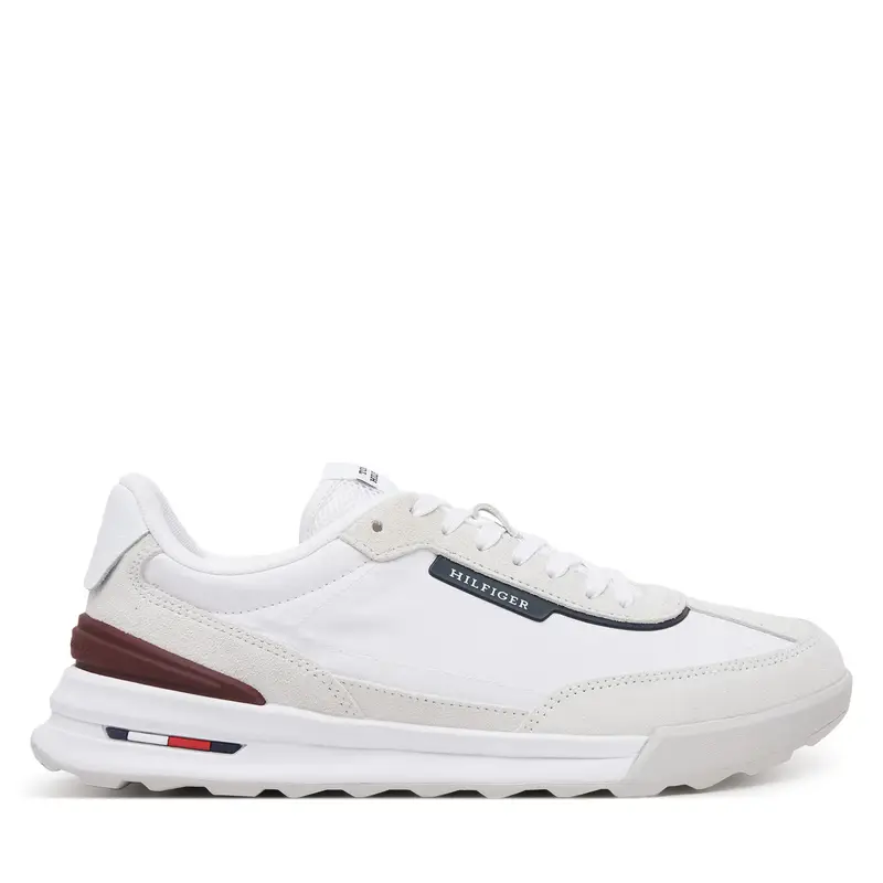 Sneakers Tommy Hilfiger Retro Runner Seasonal FM0FM05425 Bianco