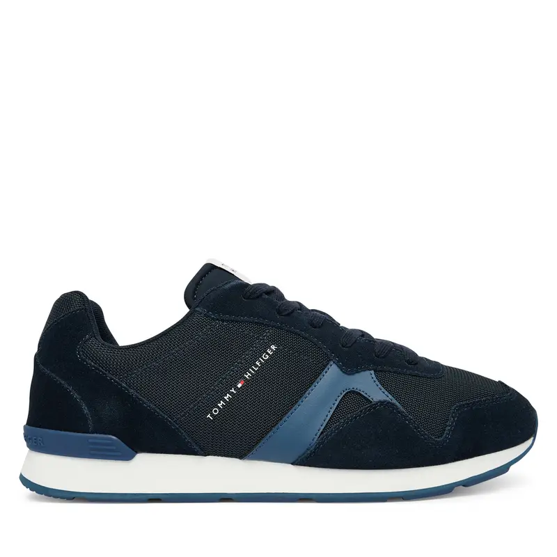 Sneakers Tommy Hilfiger Runner Icon Mix FM0FM05679 Blu scuro