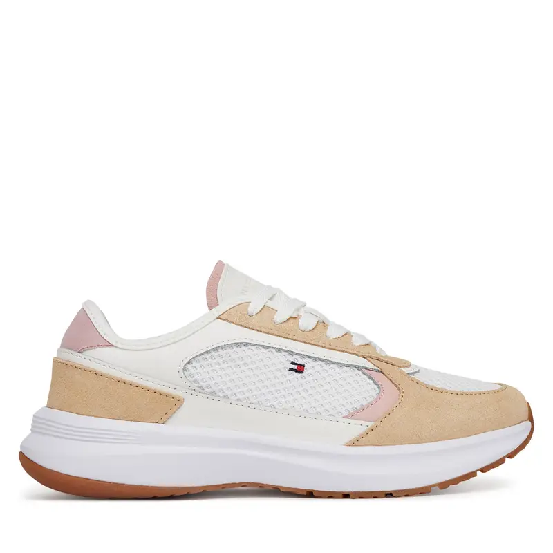 Sneakers Tommy Hilfiger Sporty Runner FW0FW08644 Bianco