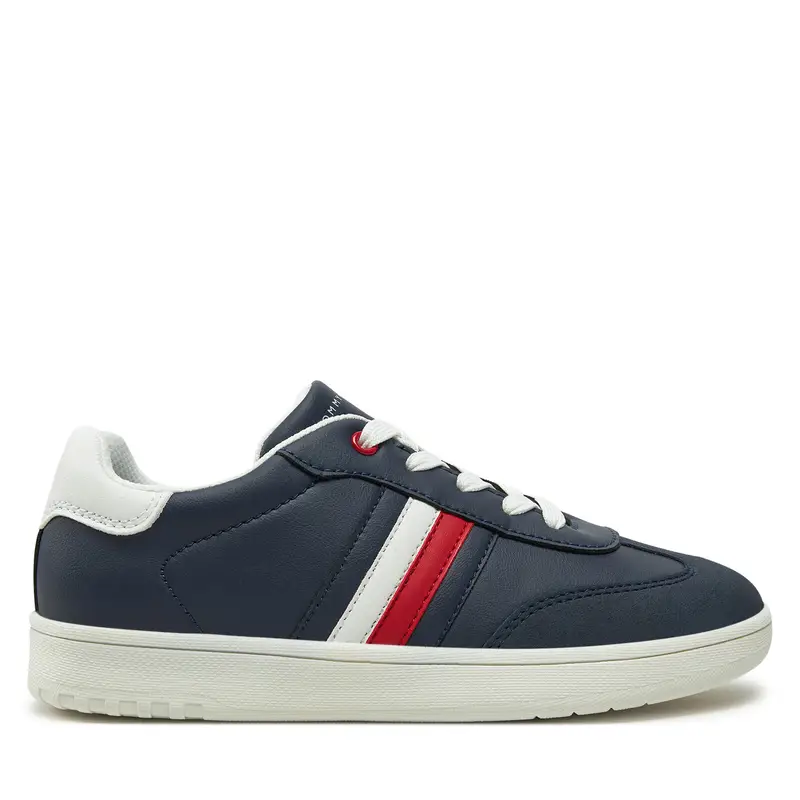 Sneakers Tommy Hilfiger Stripe Low Cut Lace-Up Sneaker T3X9-33851-1269 S Blu scuro