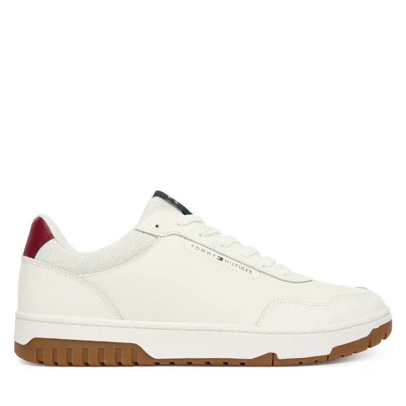 Sneakers Tommy Hilfiger Th Basket Core Lite Lth FM0FM05713 Bianco