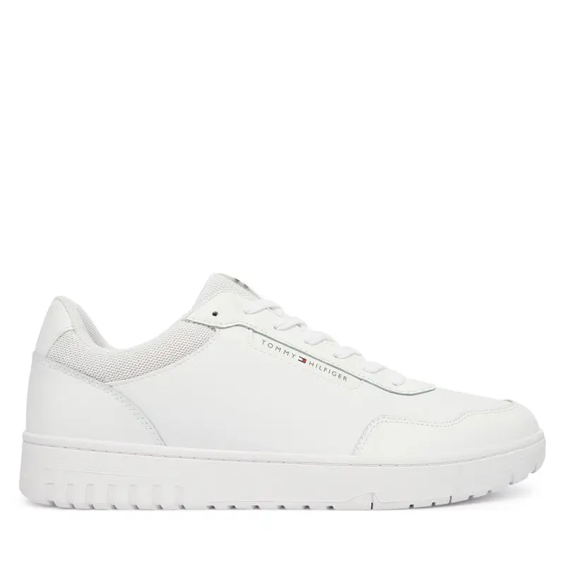 Sneakers Tommy Hilfiger Th Basket Core Lite Lth FM0FM05713 Bianco