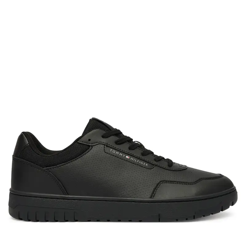 Sneakers Tommy Hilfiger Th Basket Core Lite Lth FM0FM05713 Nero