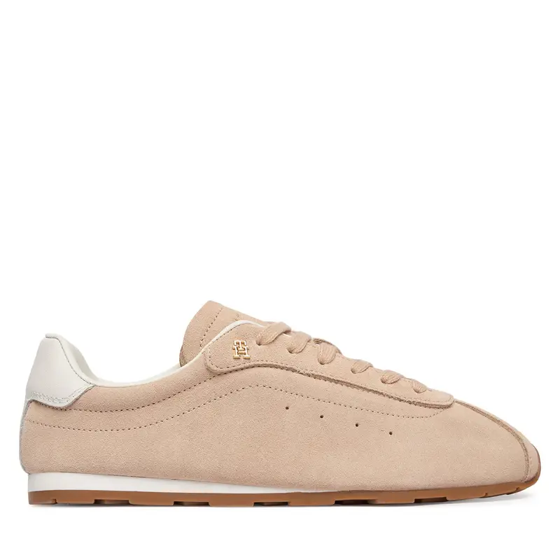 Sneakers Tommy Hilfiger Th Bella Low Runner Suede FW0FW09189 Rosa