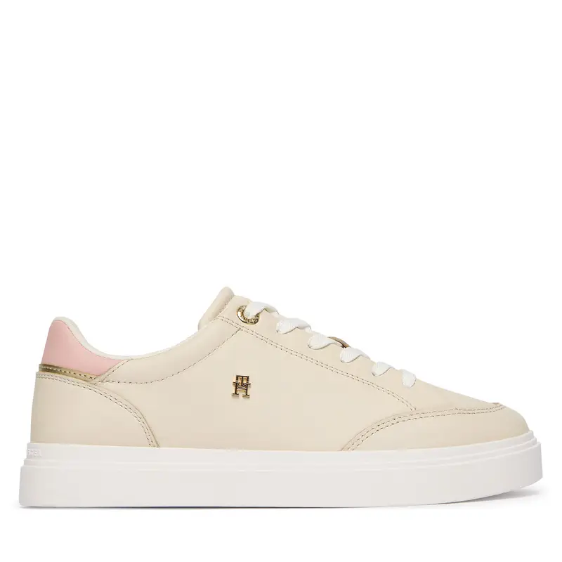 Sneakers Tommy Hilfiger Th Chic Cupsole FW0FW09106 Écru Écru