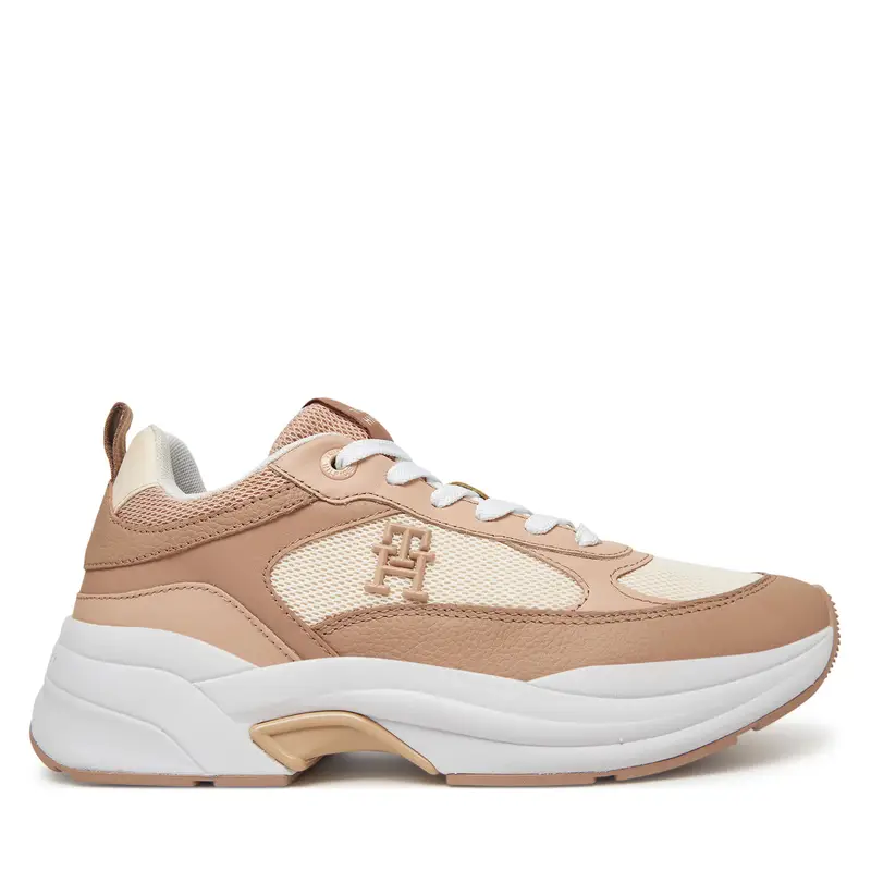 Sneakers Tommy Hilfiger Th Chunky Runner FW0FW08474 Beige