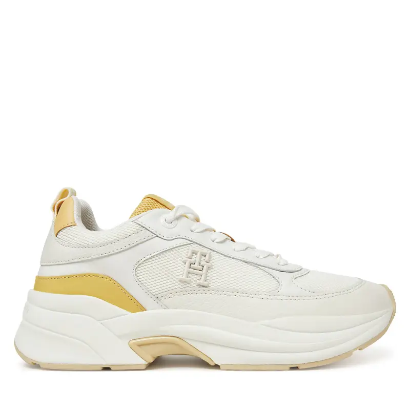 Sneakers Tommy Hilfiger Th Chunky Runner FW0FW08474 Bianco