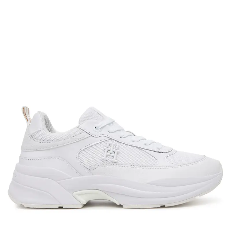Sneakers Tommy Hilfiger Th Chunky Runner FW0FW08474 Bianco