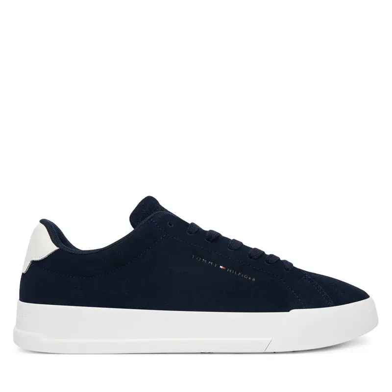 Sneakers Tommy Hilfiger Th Court Core Suede FM0FM05716 Blu scuro