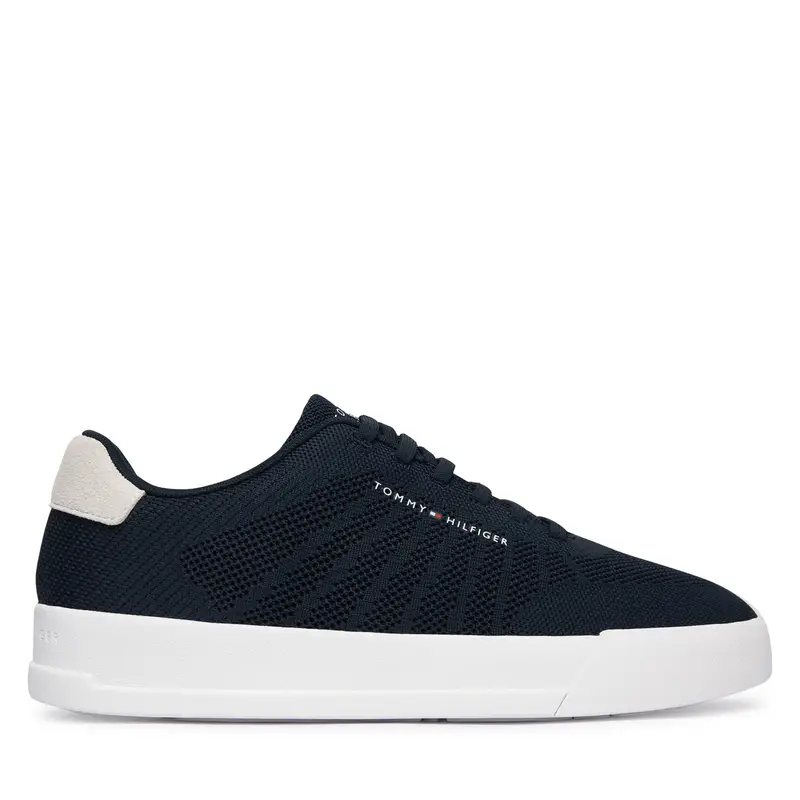 Sneakers Tommy Hilfiger Th Court Knit FM0FM05823 Blu scuro