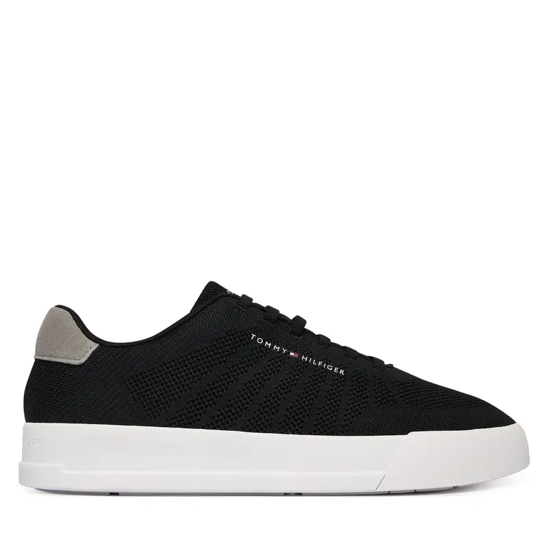 Sneakers Tommy Hilfiger Th Court Knit FM0FM05823 Nero