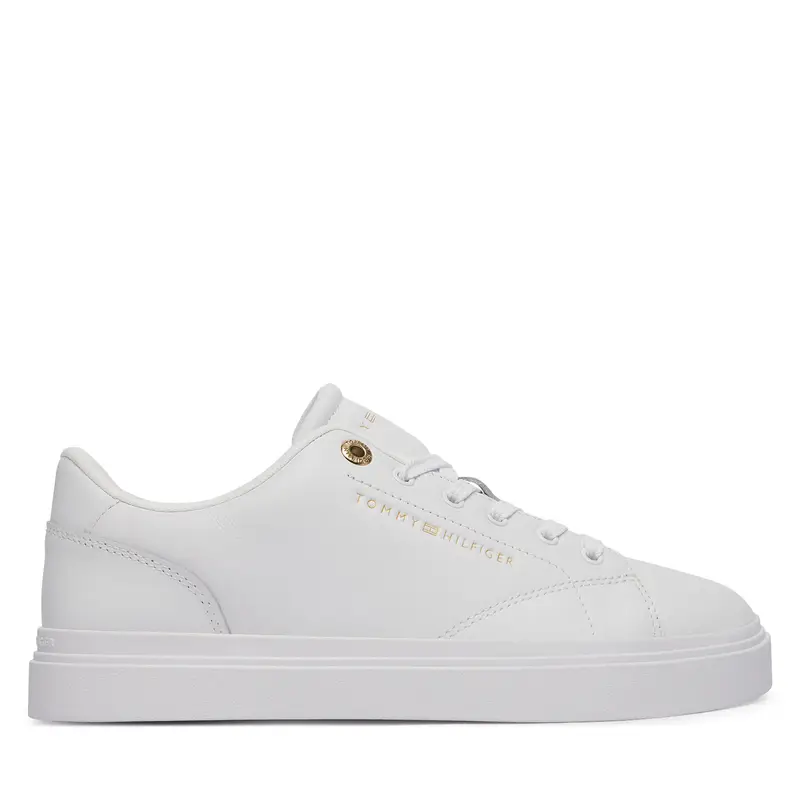 Sneakers Tommy Hilfiger Th Feminine Cupsole Leather FW0FW09105 Bianco