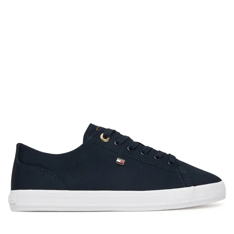Sneakers Tommy Hilfiger Th Foxing Sneaker Canvas FW0FW09170 Blu scuro