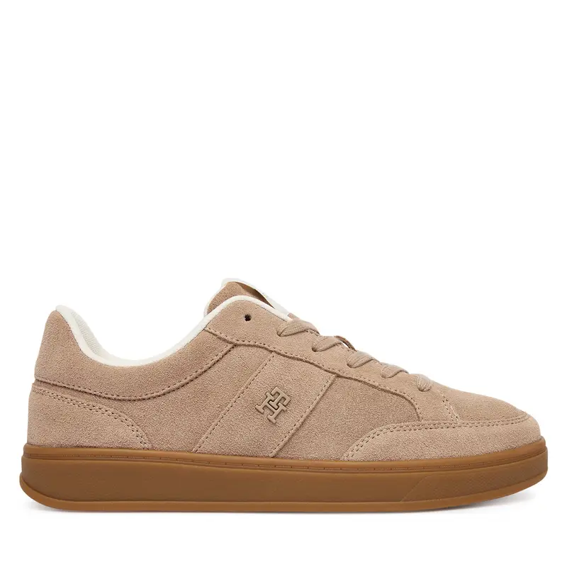 Sneakers Tommy Hilfiger Th Heritage Court Sneaker Suede FW0FW09266 Beige
