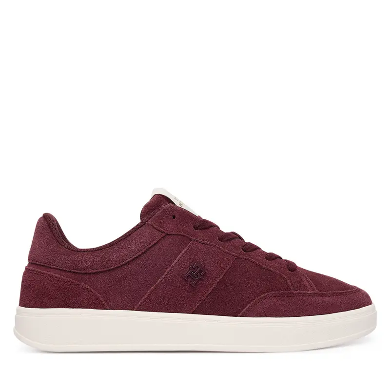 Sneakers Tommy Hilfiger Th Heritage Court Sneaker Suede FW0FW09266 Bordeaux