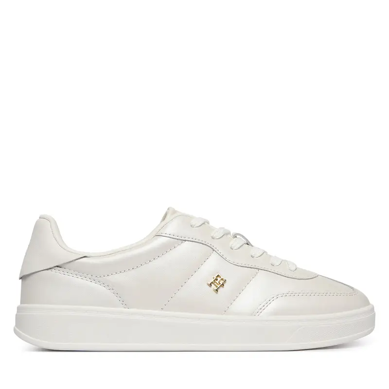 Tommy Hilfiger Sneakers Th Heritage Shiny Bianco