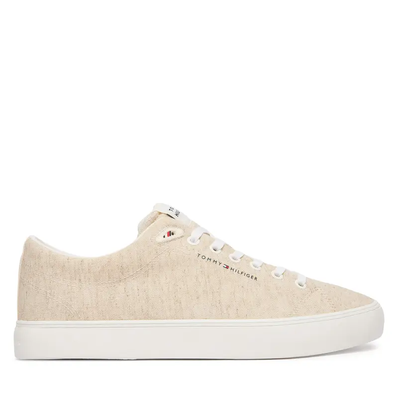 Sneakers Tommy Hilfiger Th Hi Vulc Core Low Chambray FM0FM05818 Beige