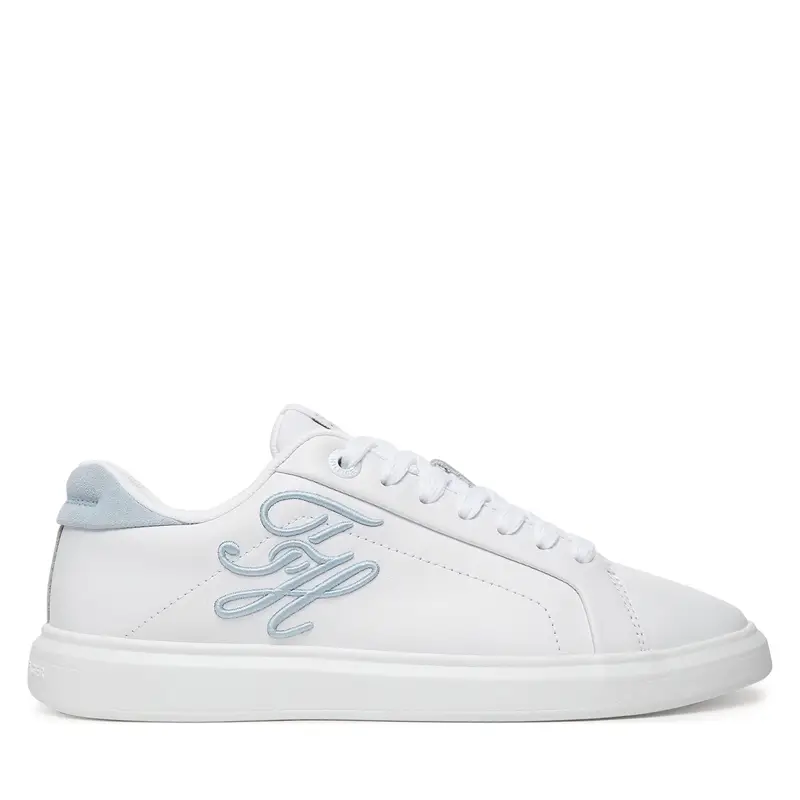 Sneakers Tommy Hilfiger Th Icon Court Script FW0FW09363 Bianco