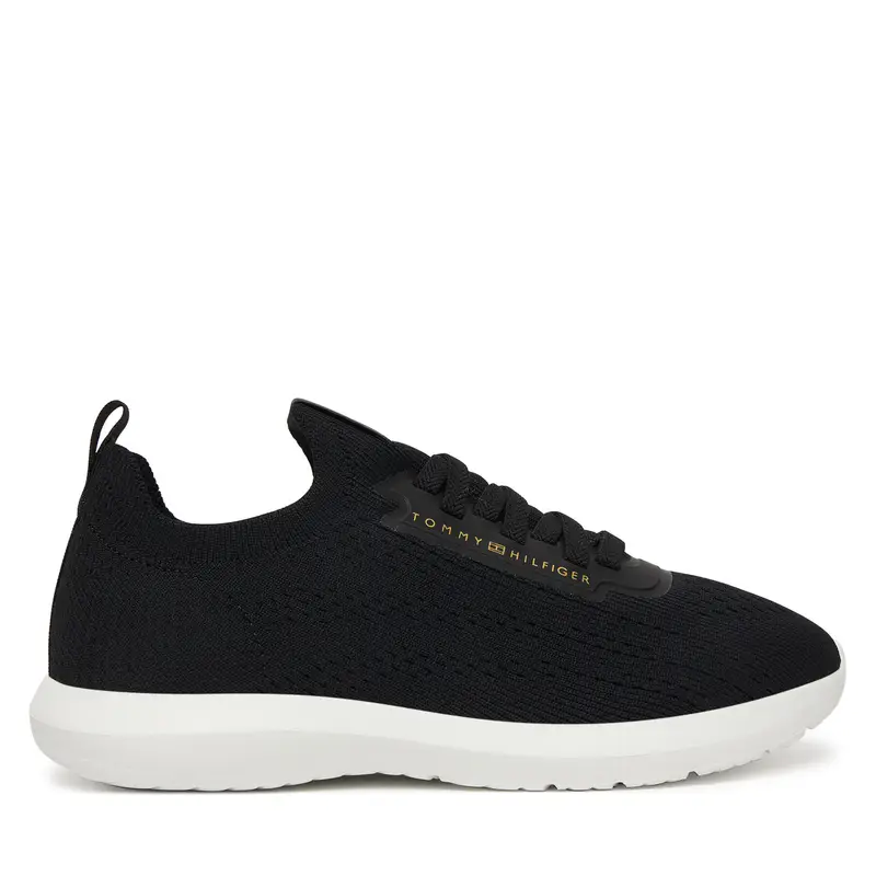 Sneakers Tommy Hilfiger Th Knit Extralight Runner FW0FW09112 Nero