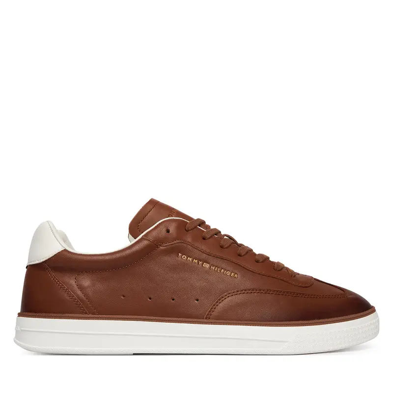 Sneakers Tommy Hilfiger Th Lo Lux 1A2 Cognac FM0FM05870 Marrone