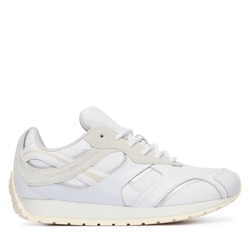 Sneakers Tommy Hilfiger Th Modern Runner Mix Mat FW0FW09098 Bianco