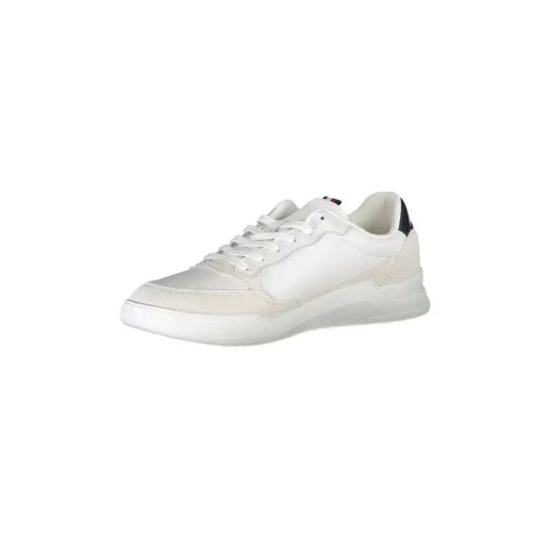 Tommy Hilfiger Sneakers Uomo Bianche con Logo miniatura 2