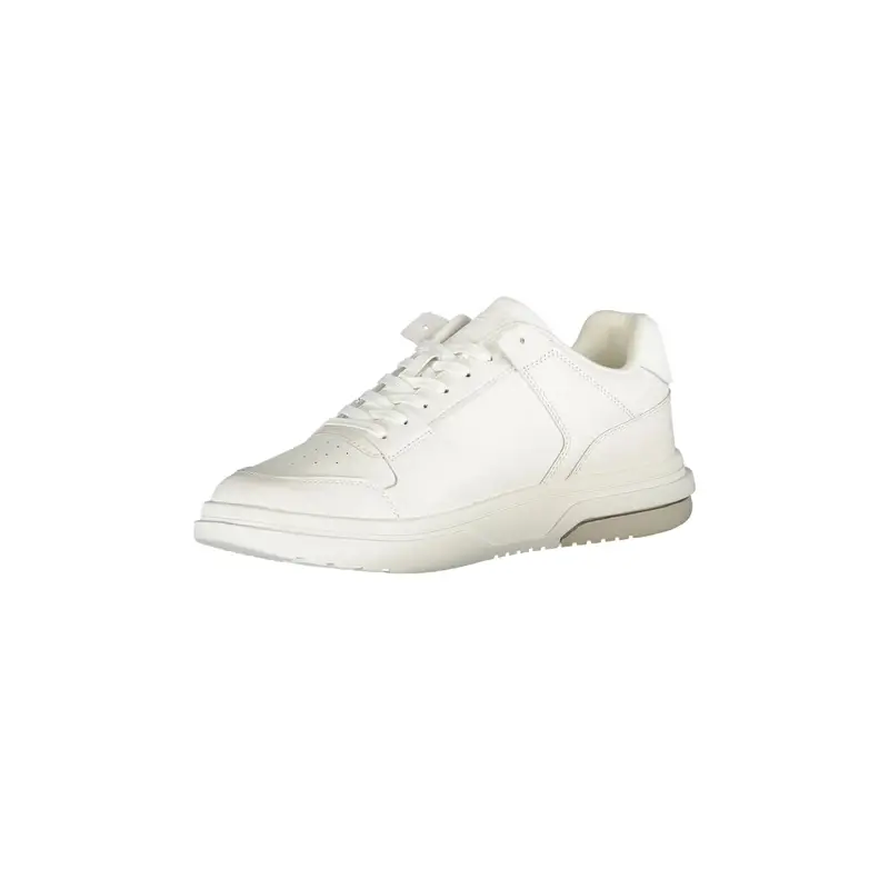 Sneakers Uomo Bianche Stampa Logo Bianco miniatura 3
