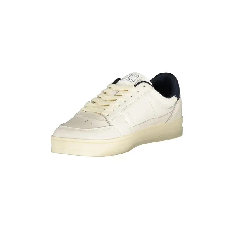 Sneakers Uomo Bianche Stampa Logo Bianco miniatura 3
