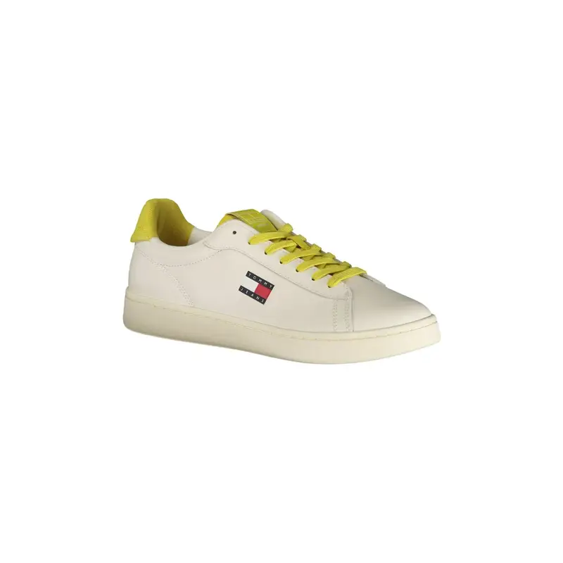 Sneakers Uomo Bianche Stampa Logo Bianco miniatura 2