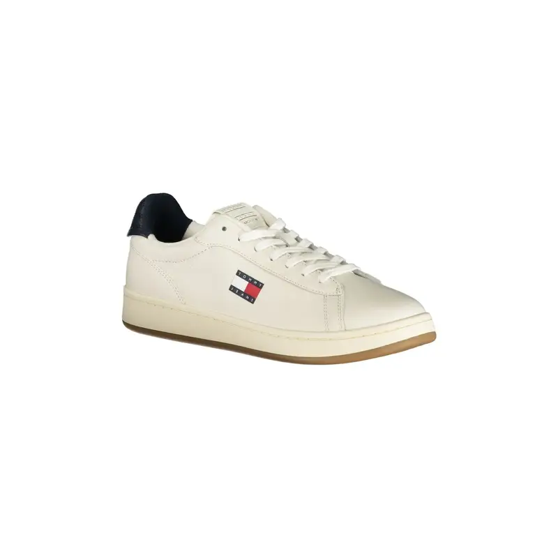 Sneakers Uomo Bianche Stampa Logo Bianco miniatura 2