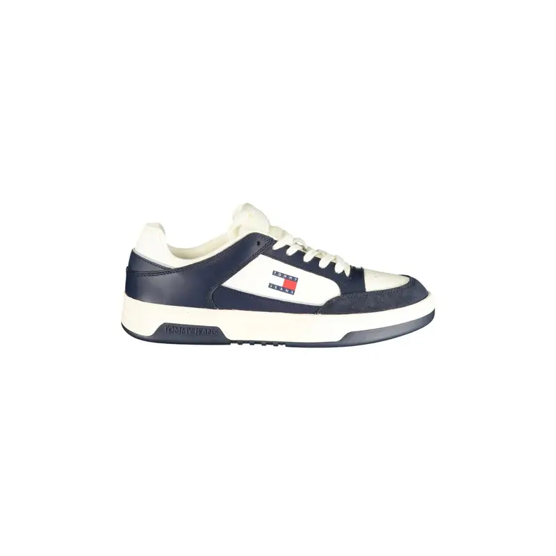 Sneakers Uomo Bianche Stampa Logo Bianco