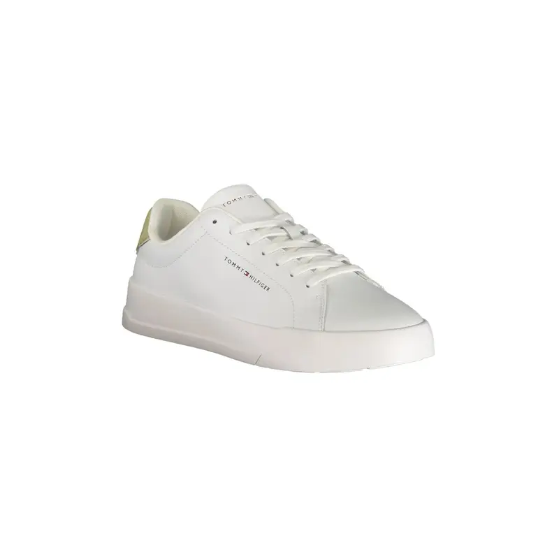 Sneakers Uomo Bianche Stampa Logo Bianco miniatura 2