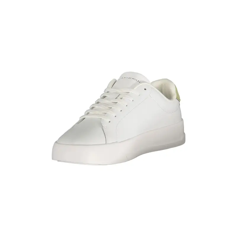 Sneakers Uomo Bianche Stampa Logo Bianco miniatura 3