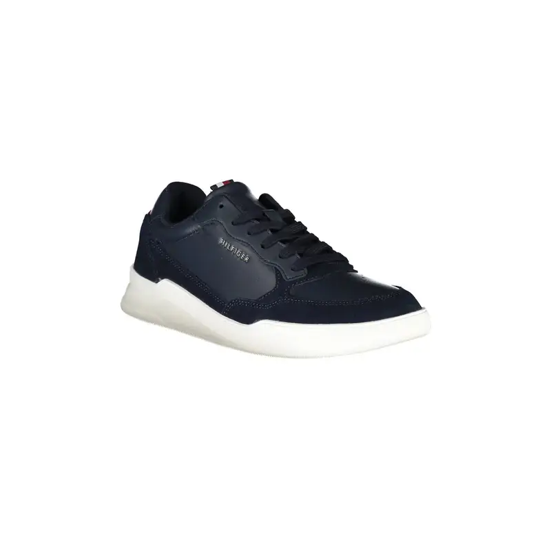 Sneakers Uomo Blu con Dettagli a Contrasto miniatura 2