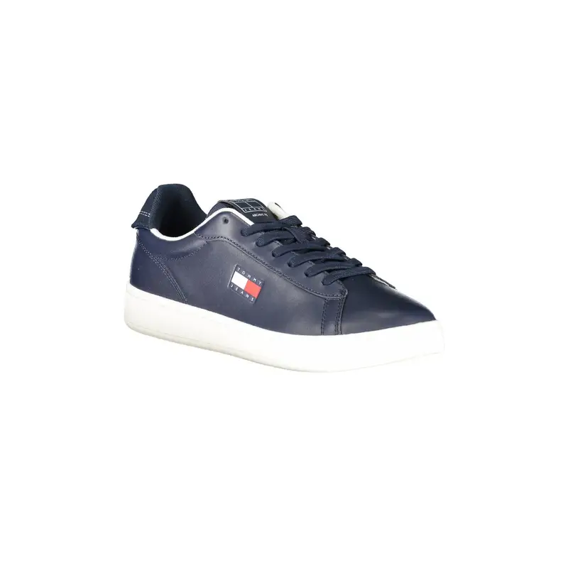 Sneakers Uomo Blu con Lacci e Dettagli Blu miniatura 2