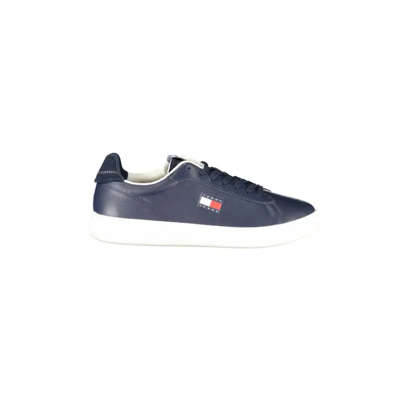 Sneakers Uomo Blu con Lacci e Dettagli Blu
