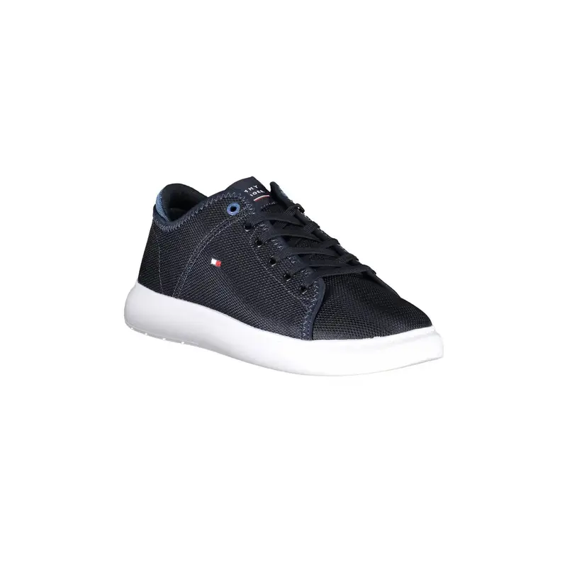 Tommy Hilfiger Sneakers Uomo Blu con Dettagli a Contrasto miniatura 2