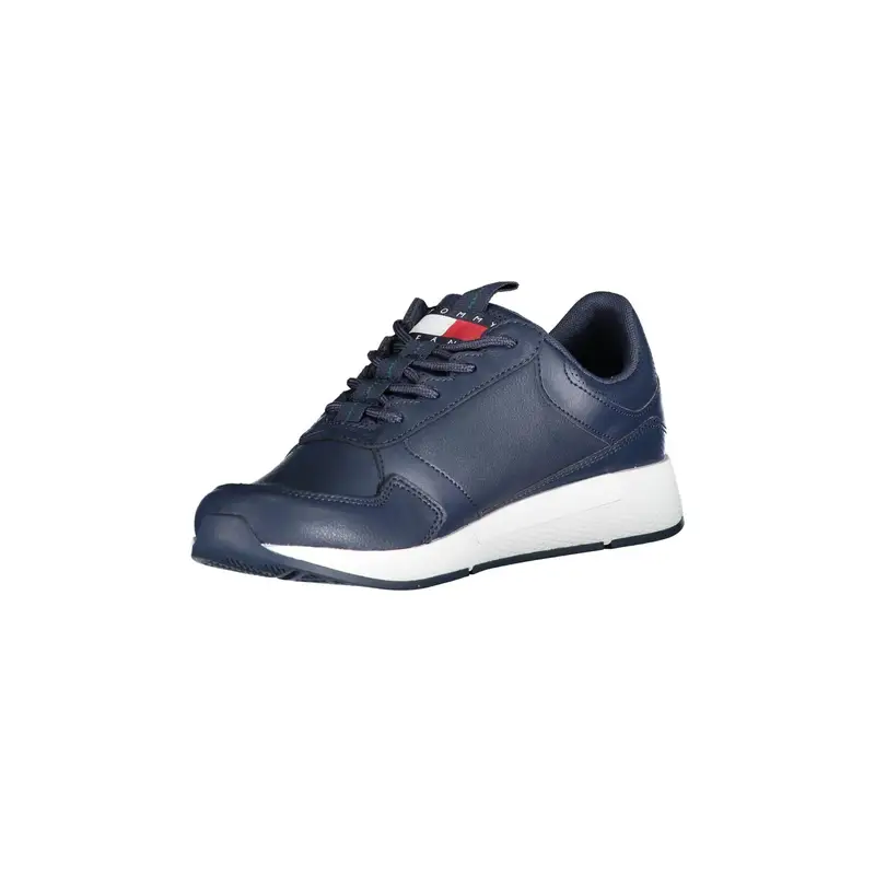 Sneakers Uomo Blu Logo miniatura 3