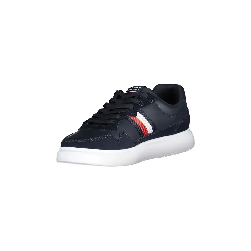 Tommy Hilfiger Sneakers Uomo Blu con Logo miniatura 2