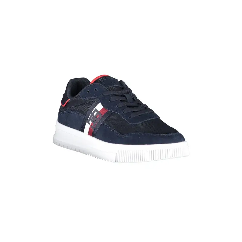 Sneakers Uomo Blu Logo miniatura 2