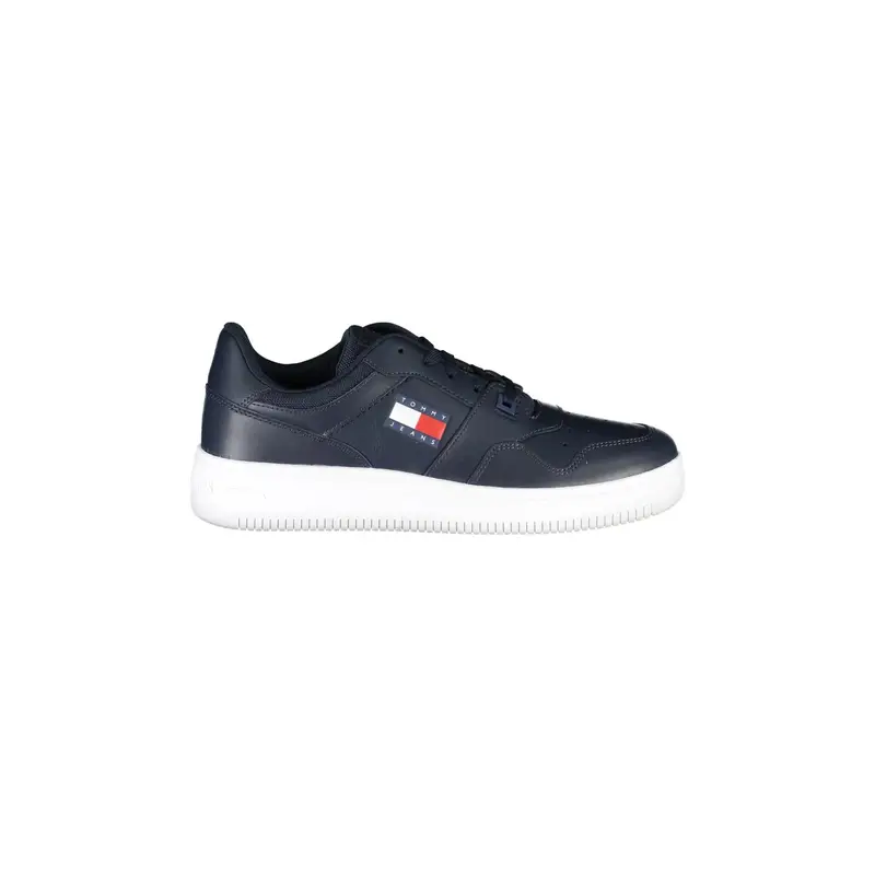 Tommy Hilfiger Sneakers Uomo Blu con Stampa Logo