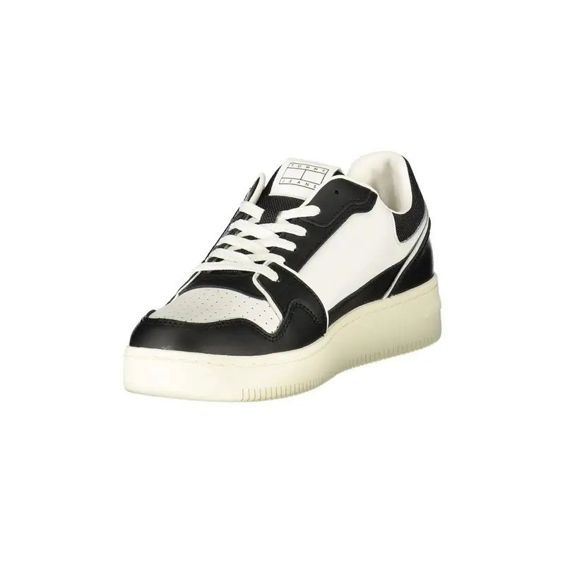 Sneakers Uomo Nere con Lacci e Dettagli Nero miniatura 3